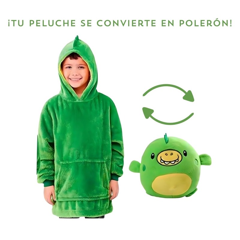 Poleron peluche para niños